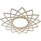 Ekena Millwork Eleanor Wood Fretwork Pierced Ceiling Medallion, Hickory, 40"OD x 15 3/8"ID x 3/8"T CMWP40X40X0375EAHI - alternate 3